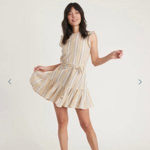Marine Layer Laney Striped Mini Dress - Beachy Stripe